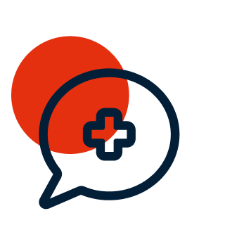 Icon comment medical
